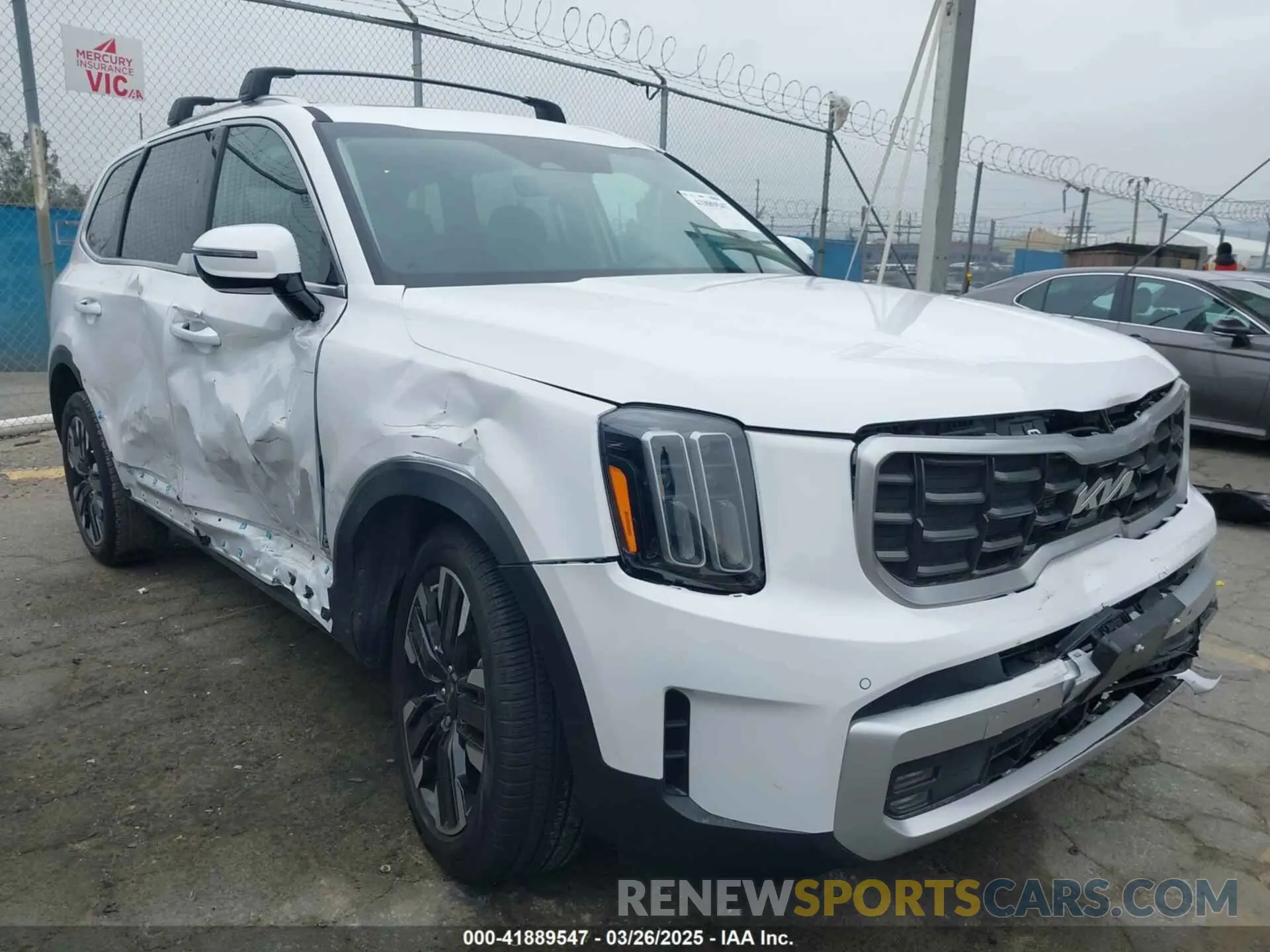 1 fotografías del automóvil dañado 5XYP54GC0SG591127 KIA TELLURIDE 2025