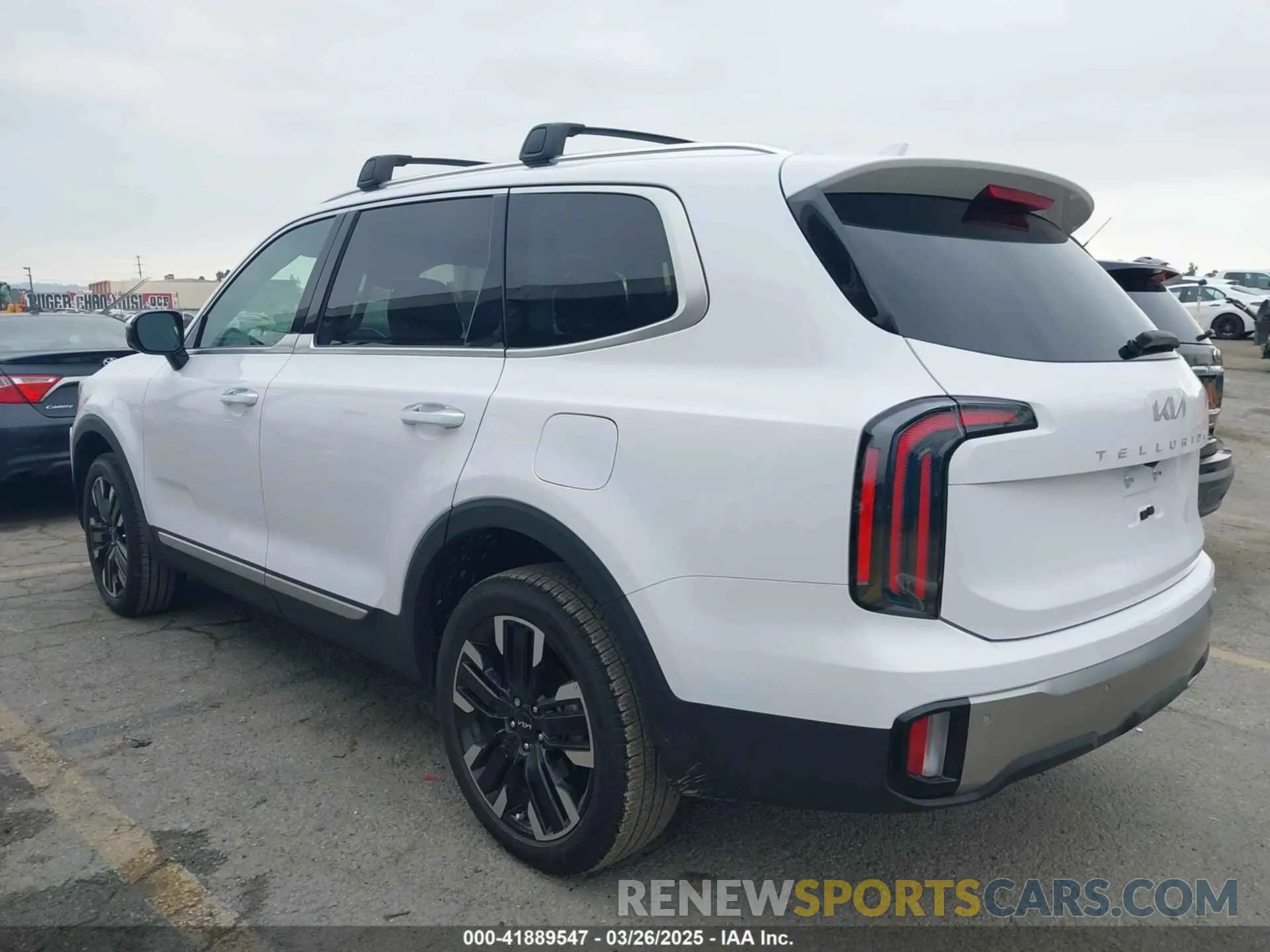 3 fotografías del automóvil dañado 5XYP54GC0SG591127 KIA TELLURIDE 2025