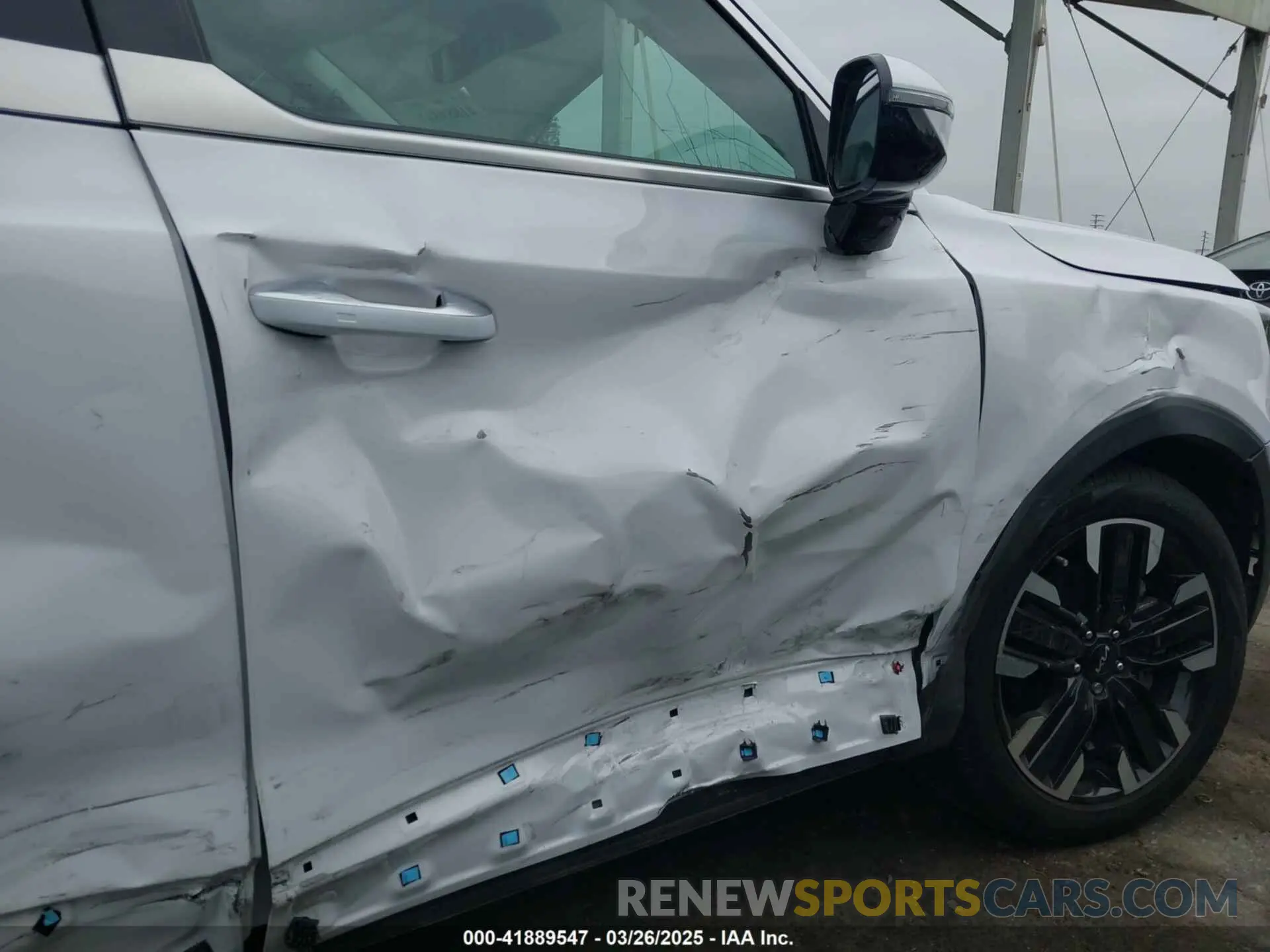 6 fotografías del automóvil dañado 5XYP54GC0SG591127 KIA TELLURIDE 2025
