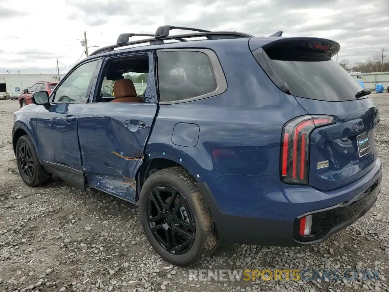 2 fotografías del automóvil dañado 5XYP5DGC0SG614812 KIA TELLURIDE 2025