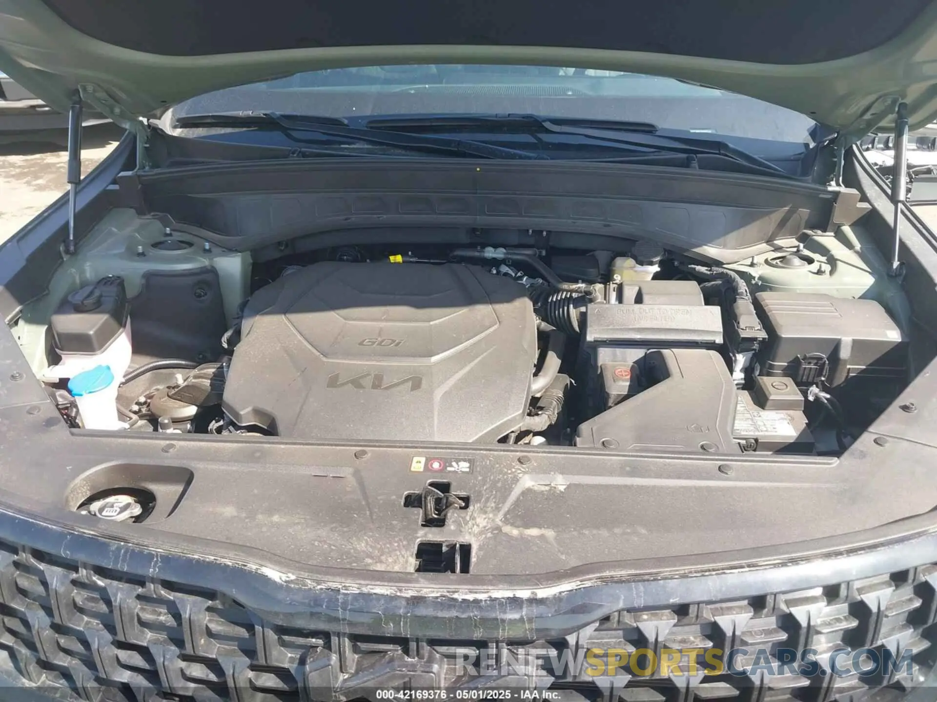 10 fotografías del automóvil dañado 5XYP5DGC3SG589128 KIA TELLURIDE 2025