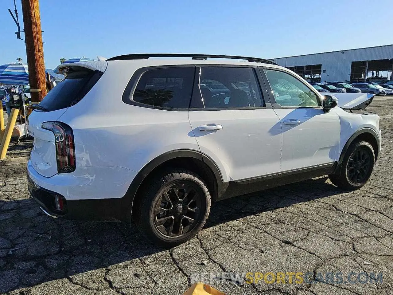 3 fotografías del automóvil dañado 5XYP5DGC6SG586997 KIA TELLURIDE 2025