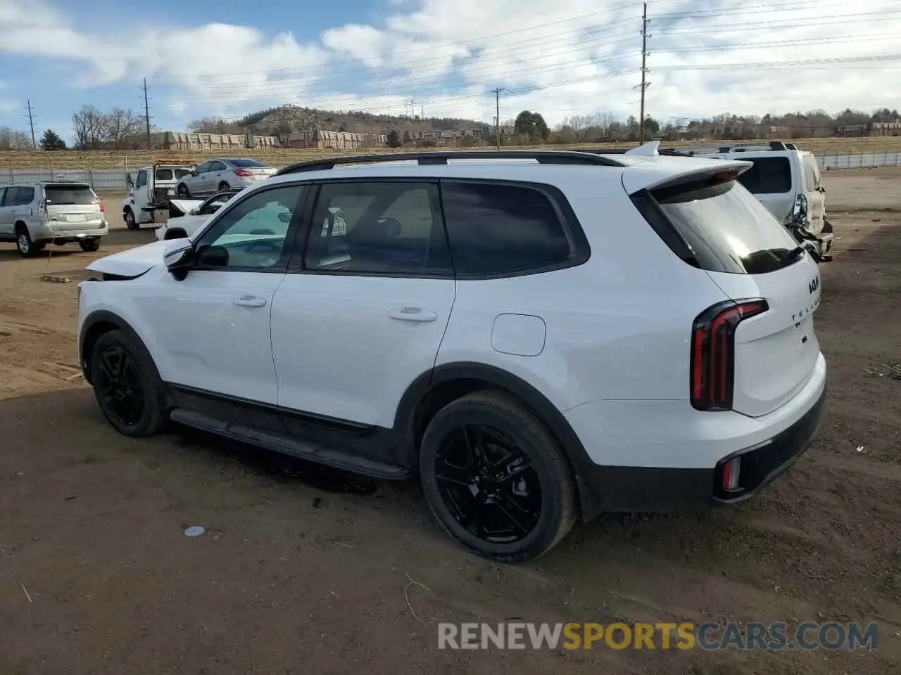 2 fotografías del automóvil dañado 5XYP5DGC6SG594579 KIA TELLURIDE 2025