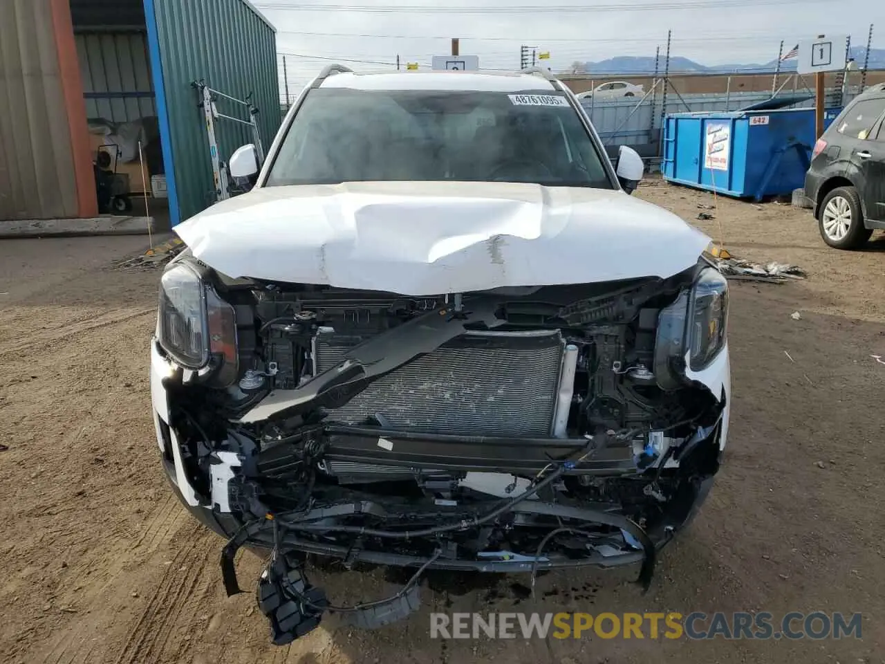 5 fotografías del automóvil dañado 5XYP5DGC6SG594579 KIA TELLURIDE 2025