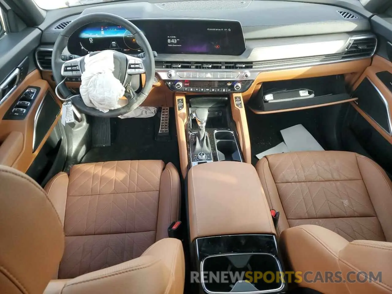 8 fotografías del automóvil dañado 5XYP5DGC6SG594579 KIA TELLURIDE 2025