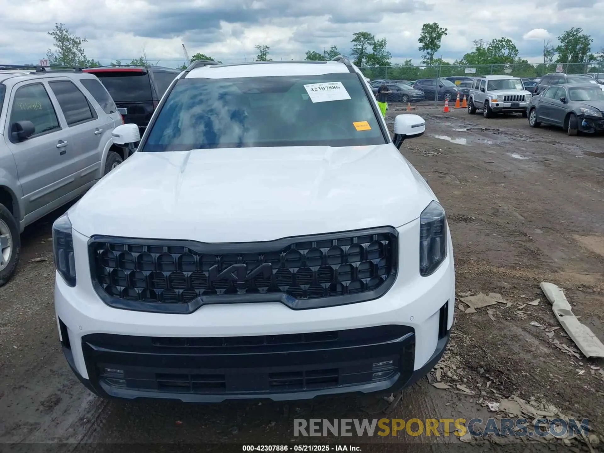 13 fotografías del automóvil dañado 5XYP5DGC6SG626544 KIA TELLURIDE 2025