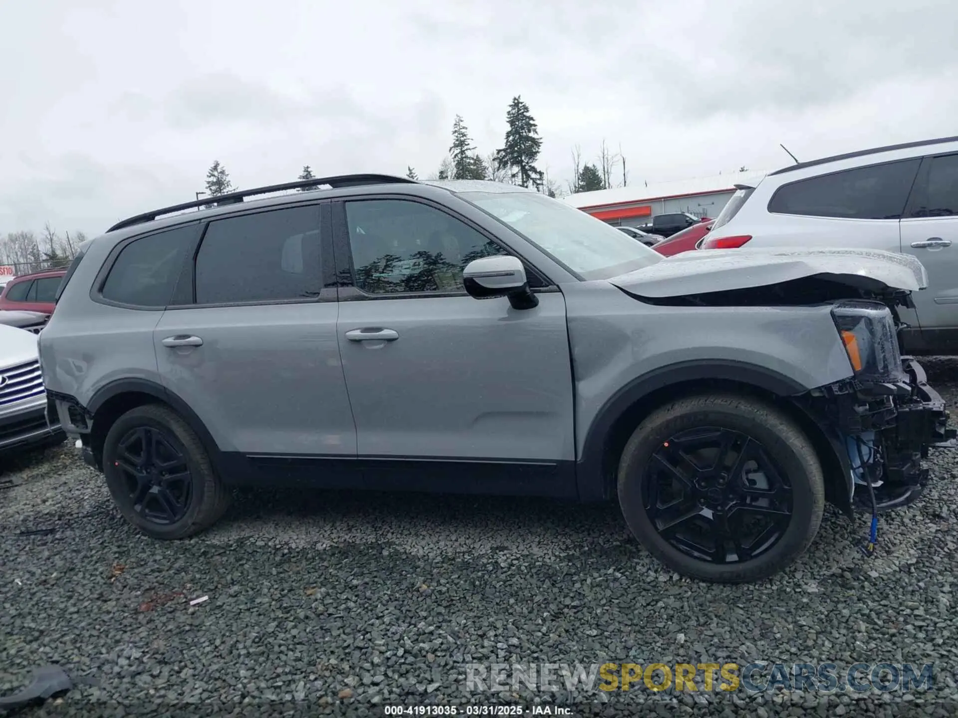 14 fotografías del automóvil dañado 5XYP5DGC9SG605686 KIA TELLURIDE 2025
