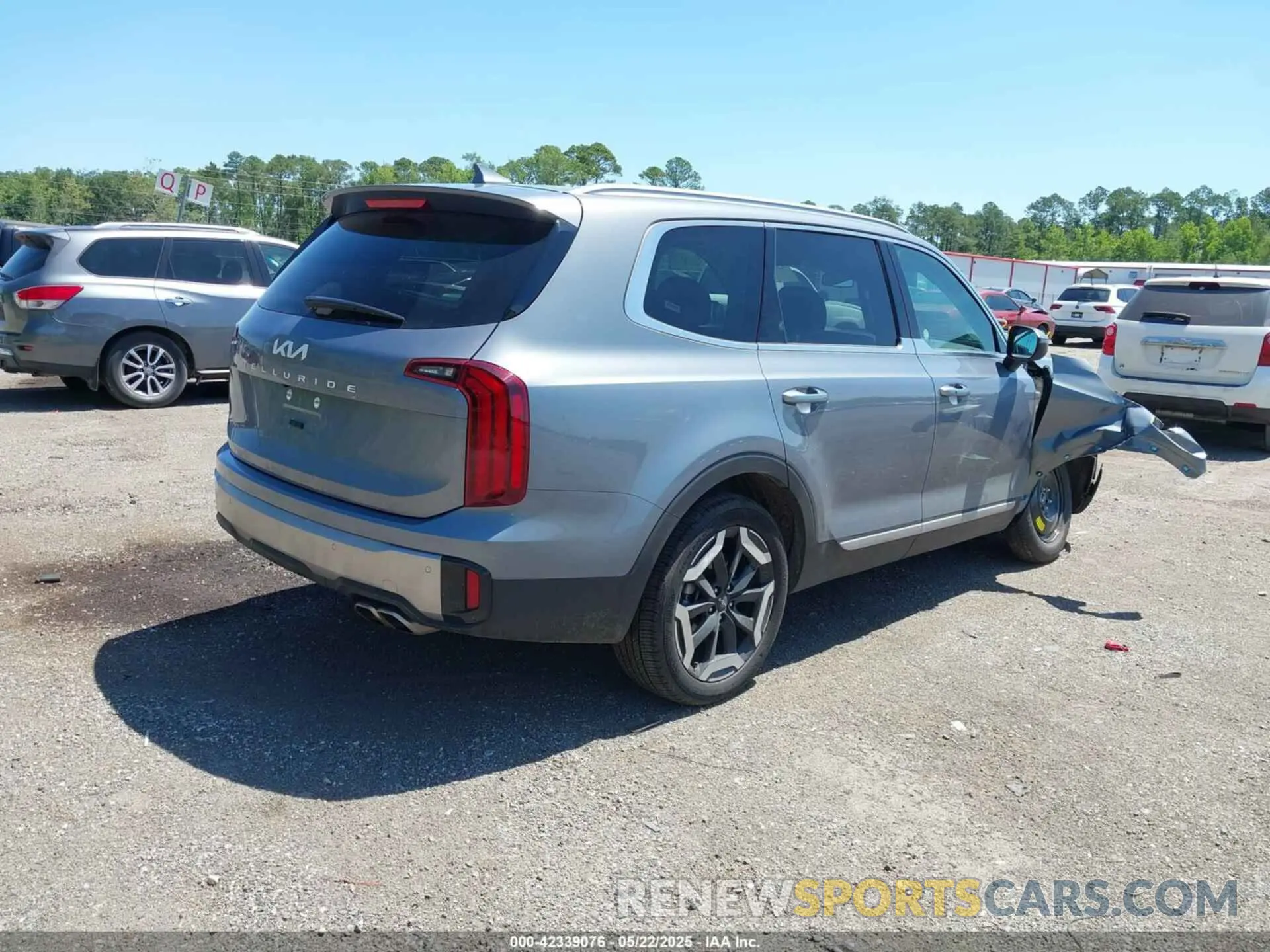 4 fotografías del automóvil dañado 5XYP64GC0SG589567 KIA TELLURIDE 2025