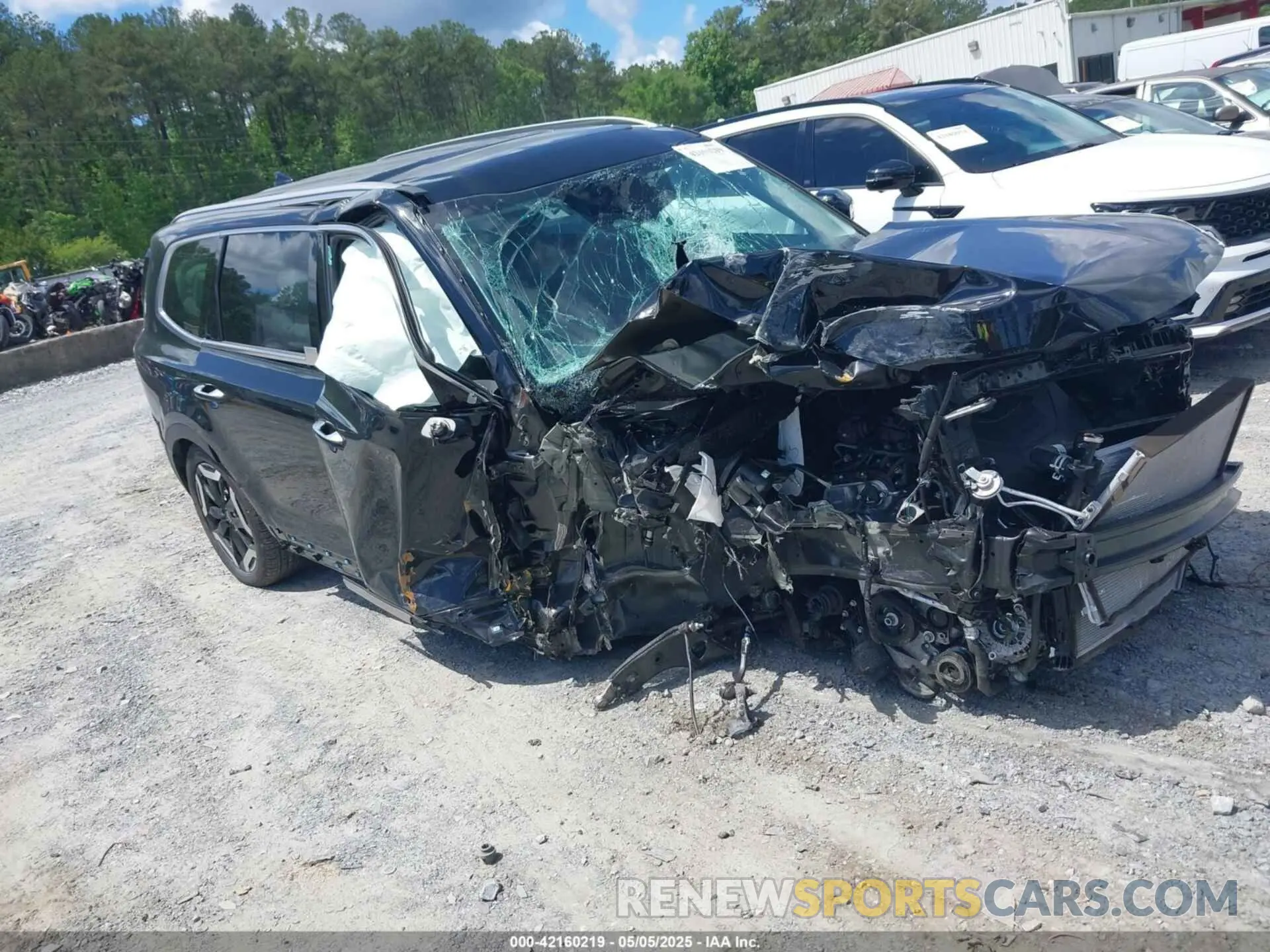 1 fotografías del automóvil dañado 5XYP64GC1SG636816 KIA TELLURIDE 2025