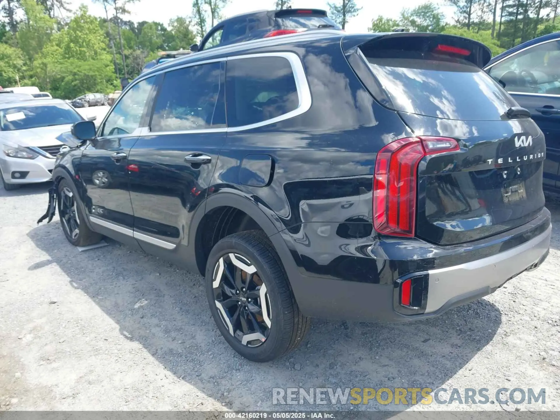 3 fotografías del automóvil dañado 5XYP64GC1SG636816 KIA TELLURIDE 2025