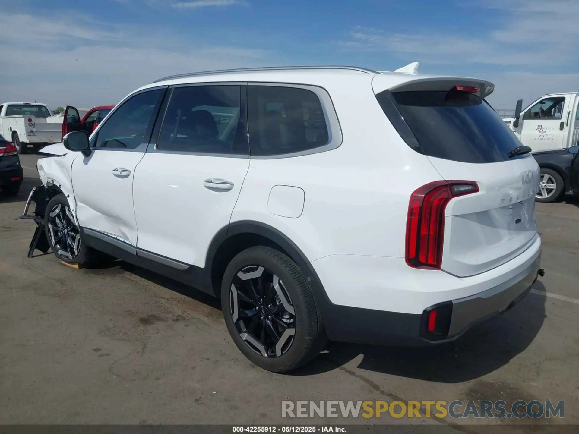 3 fotografías del automóvil dañado 5XYP64GC2SG571197 KIA TELLURIDE 2025