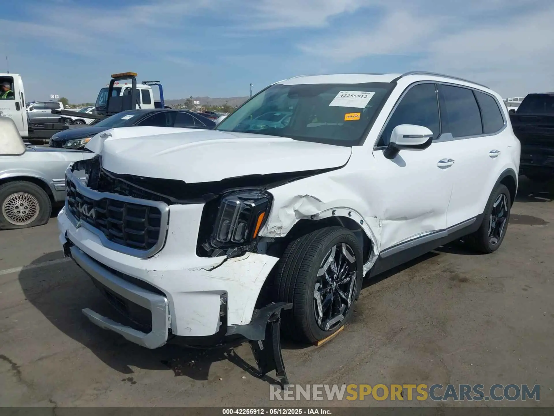 6 fotografías del automóvil dañado 5XYP64GC2SG571197 KIA TELLURIDE 2025