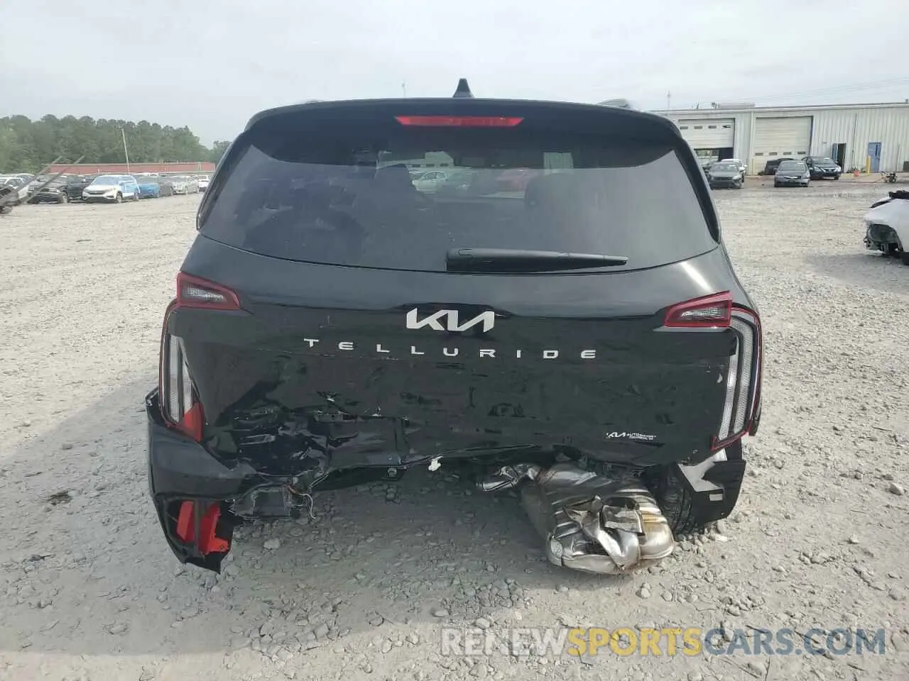 6 fotografías del automóvil dañado 5XYP64GC7SG617574 KIA TELLURIDE 2025
