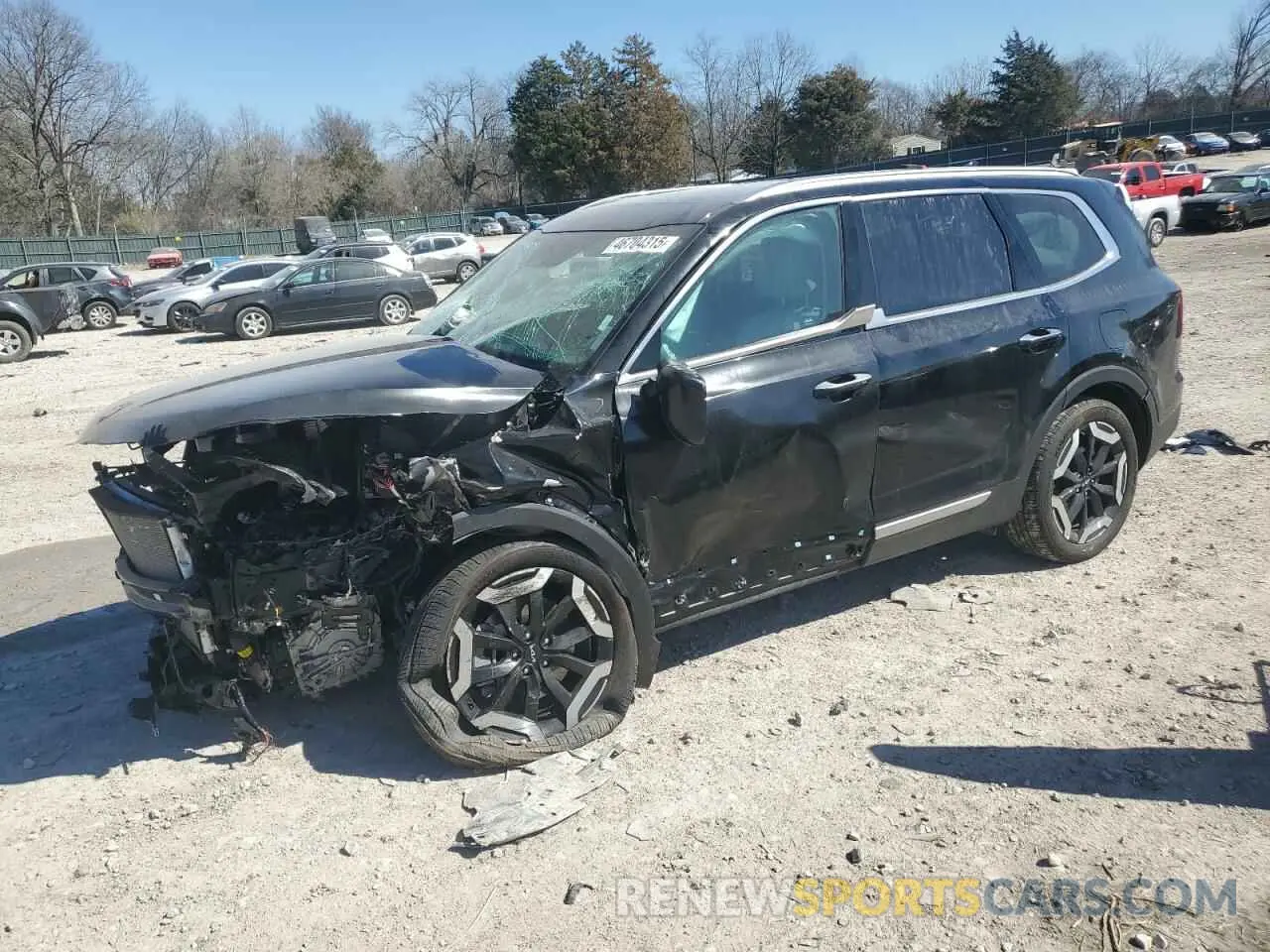 1 fotografías del automóvil dañado 5XYP64GC8SG565906 KIA TELLURIDE 2025