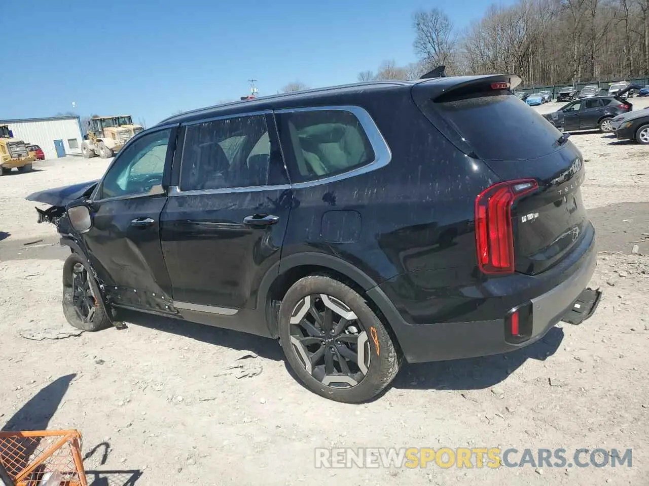 2 fotografías del automóvil dañado 5XYP64GC8SG565906 KIA TELLURIDE 2025