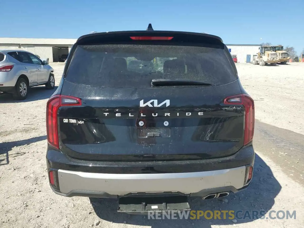 6 fotografías del automóvil dañado 5XYP64GC8SG565906 KIA TELLURIDE 2025