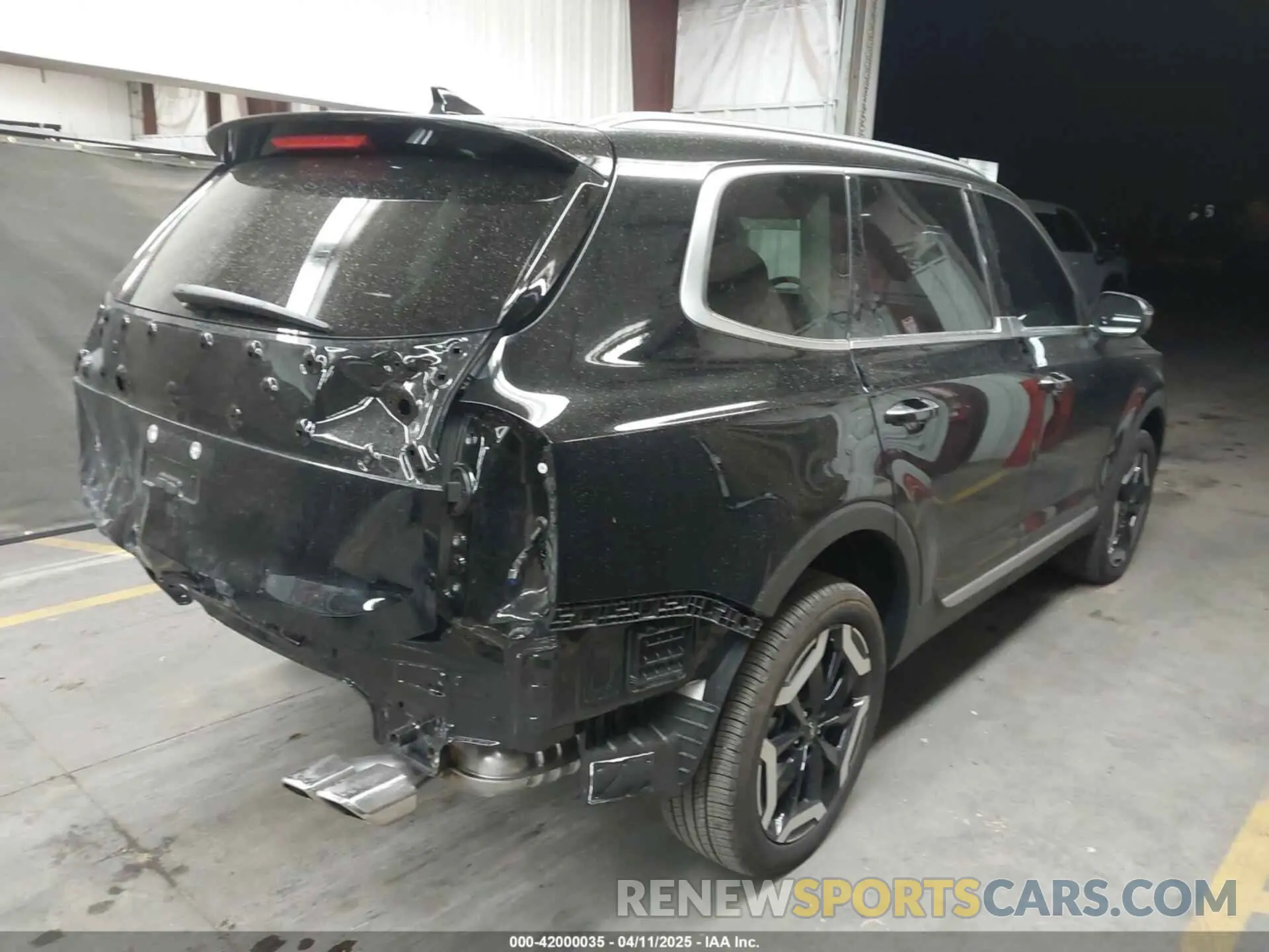 4 fotografías del automóvil dañado 5XYP64GC9SG580656 KIA TELLURIDE 2025