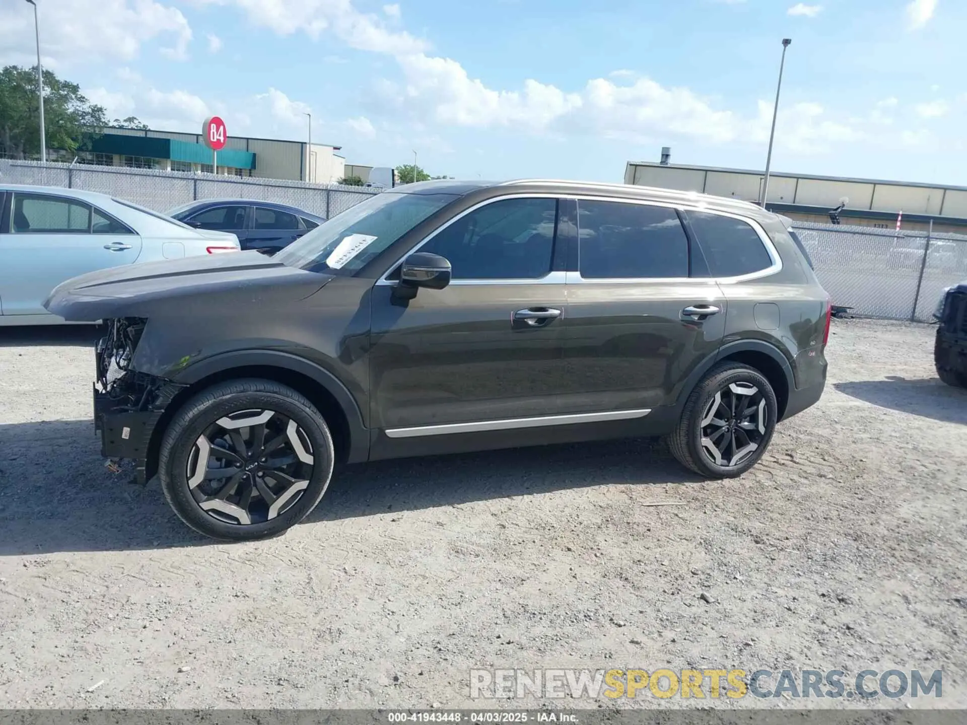 15 fotografías del automóvil dañado 5XYP64GCXSG593593 KIA TELLURIDE 2025