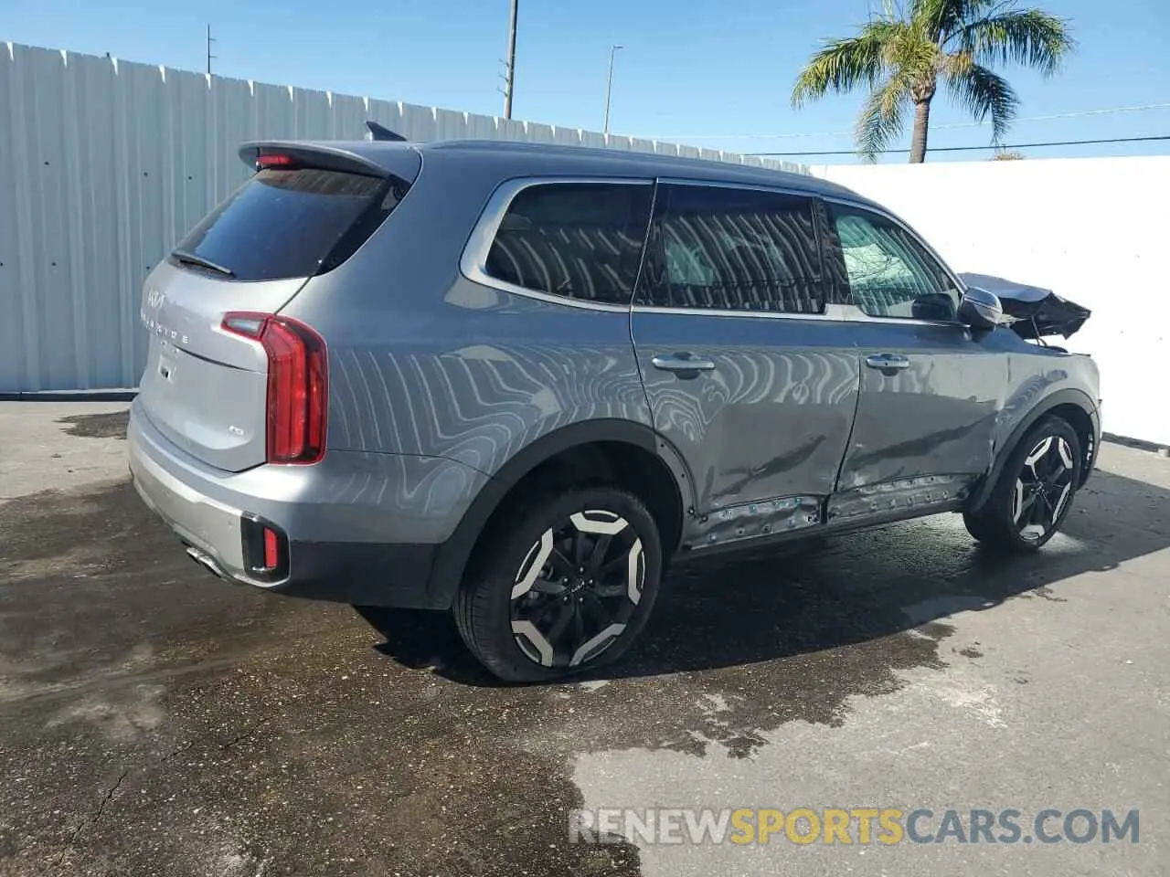 3 fotografías del automóvil dañado 5XYP6DGC0SG588922 KIA TELLURIDE 2025