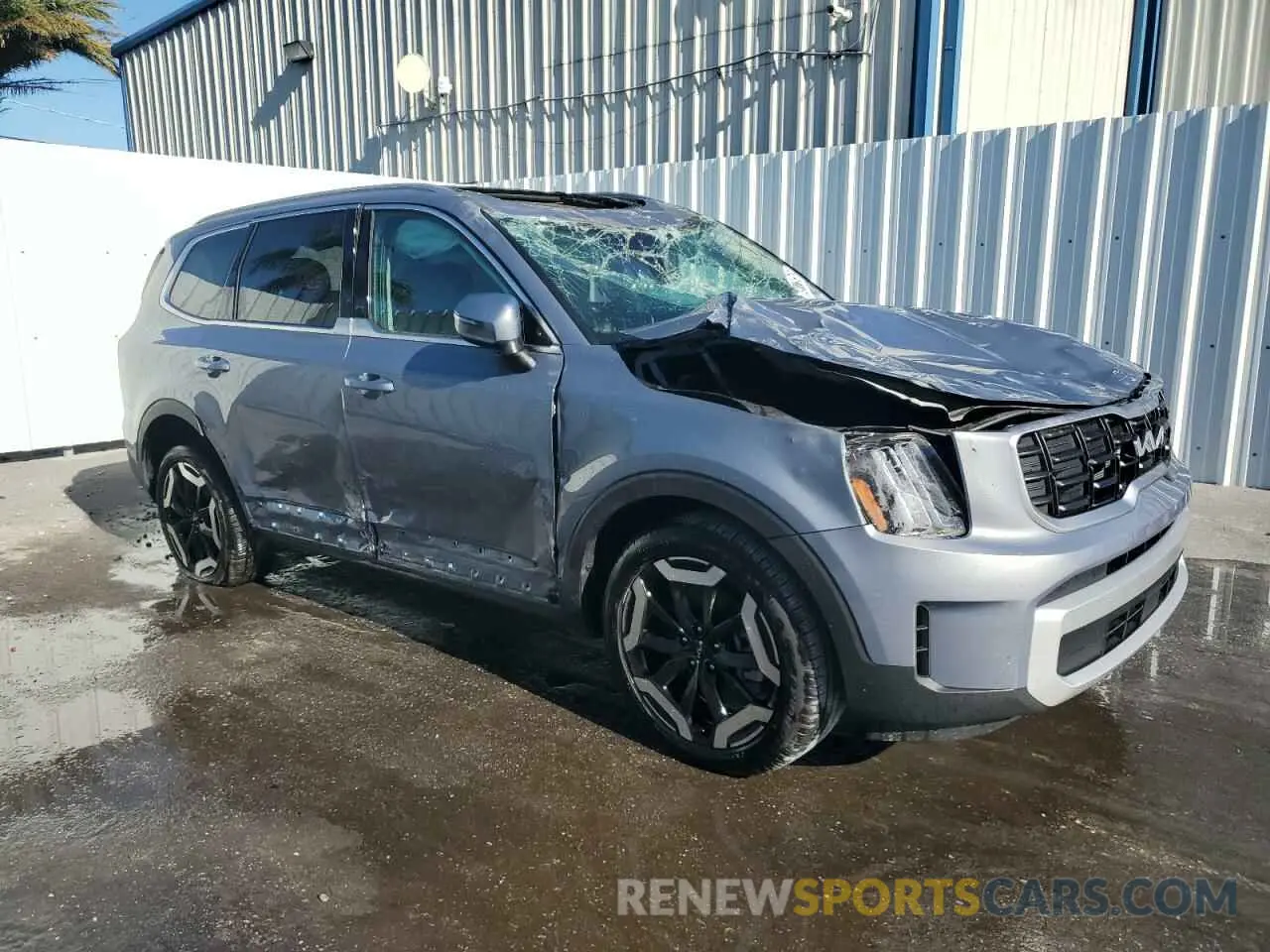 4 fotografías del automóvil dañado 5XYP6DGC0SG588922 KIA TELLURIDE 2025