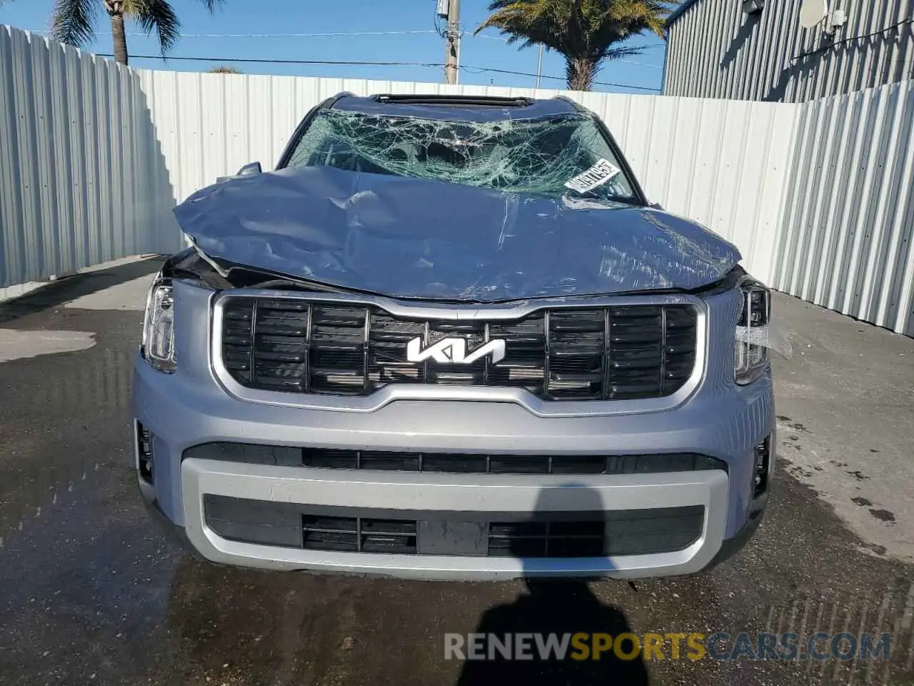 5 fotografías del automóvil dañado 5XYP6DGC0SG588922 KIA TELLURIDE 2025