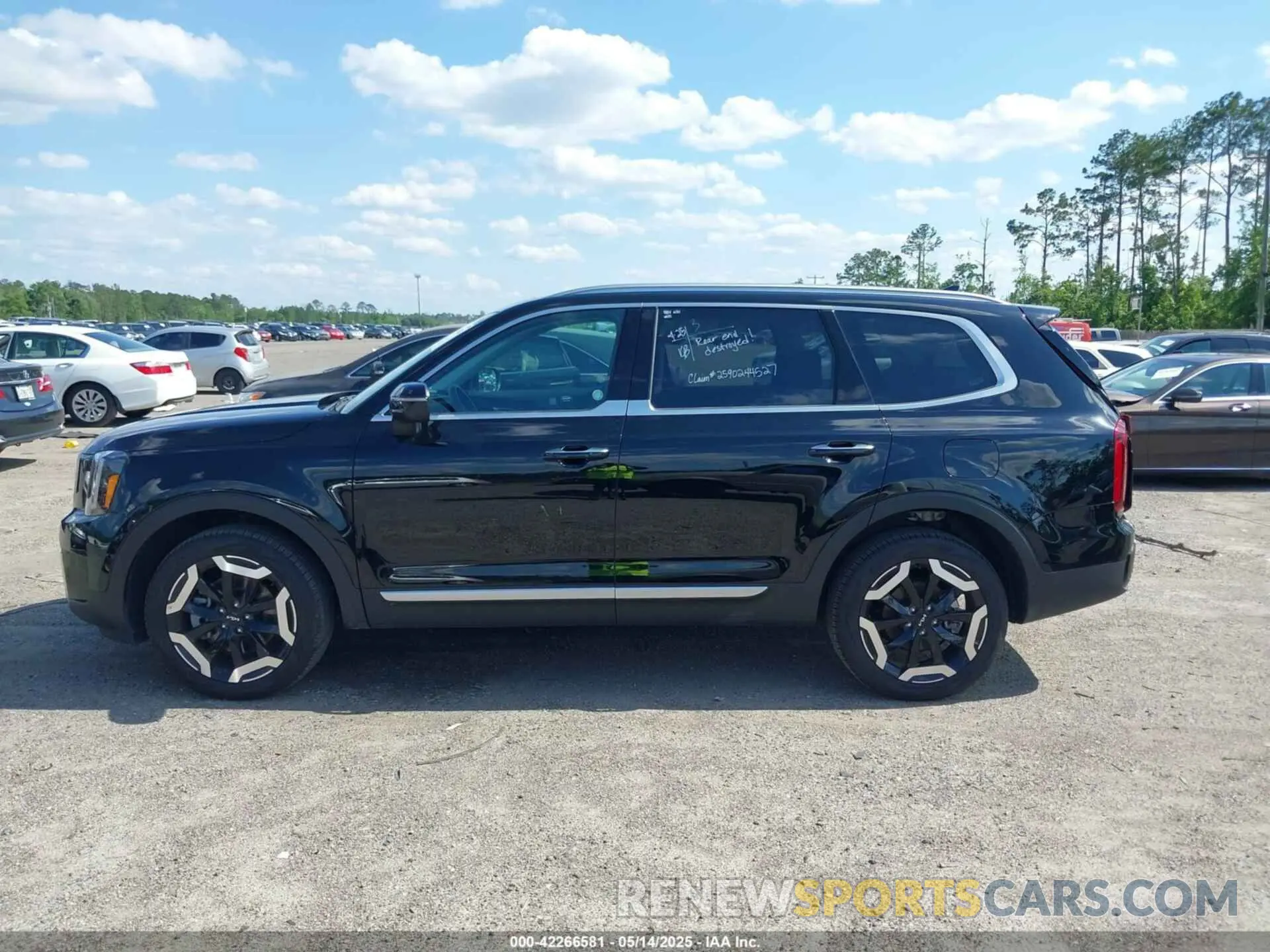 14 fotografías del automóvil dañado 5XYP6DGC0SG589844 KIA TELLURIDE 2025