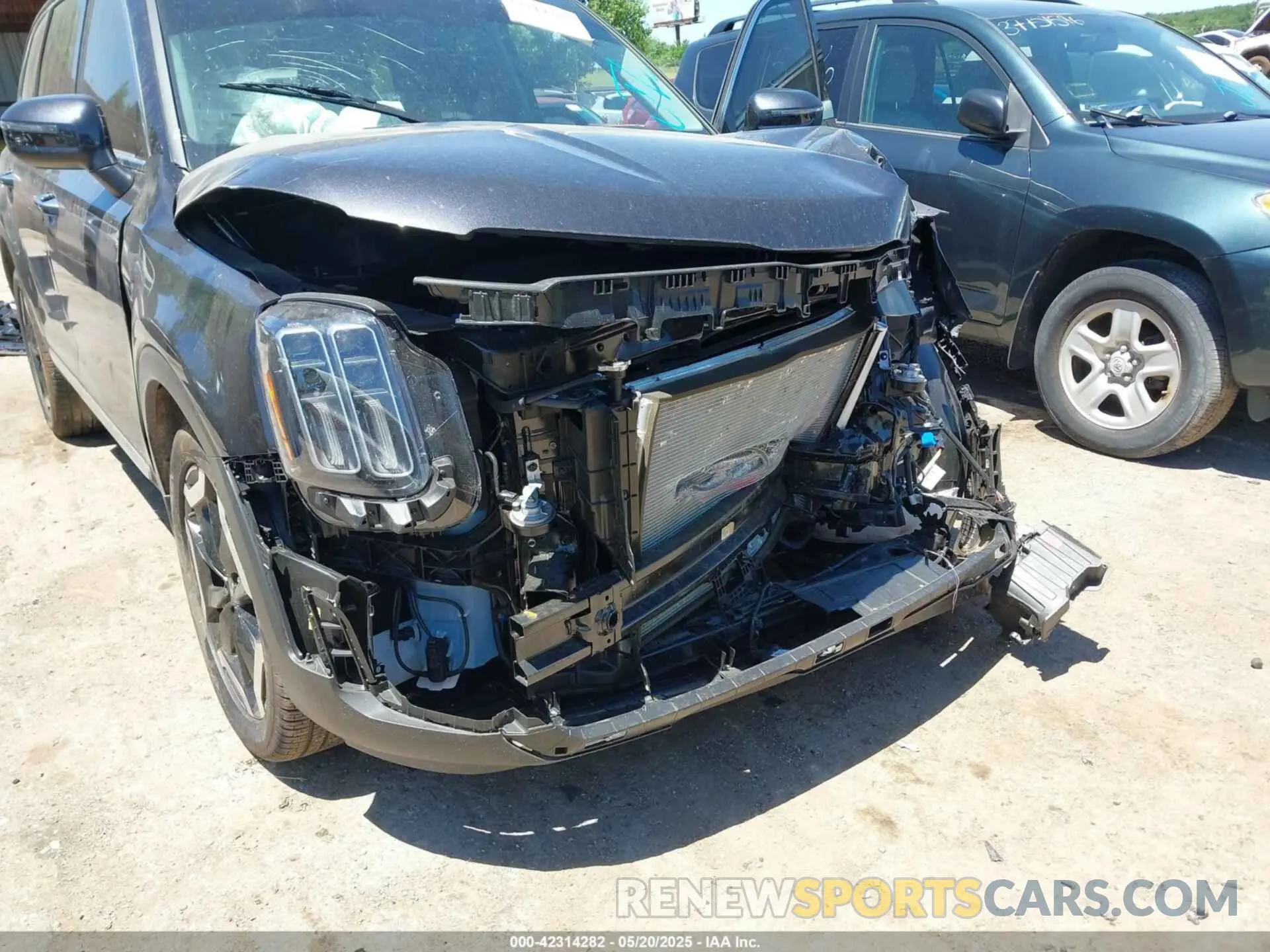 6 fotografías del automóvil dañado 5XYP6DGC0SG614158 KIA TELLURIDE 2025
