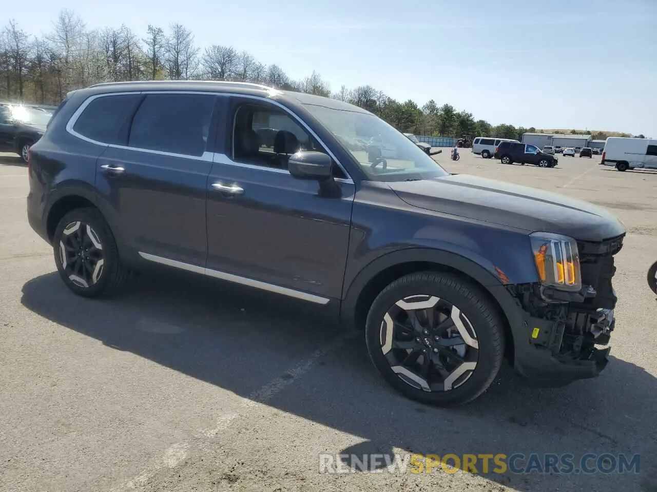 4 fotografías del automóvil dañado 5XYP6DGC3SG577316 KIA TELLURIDE 2025