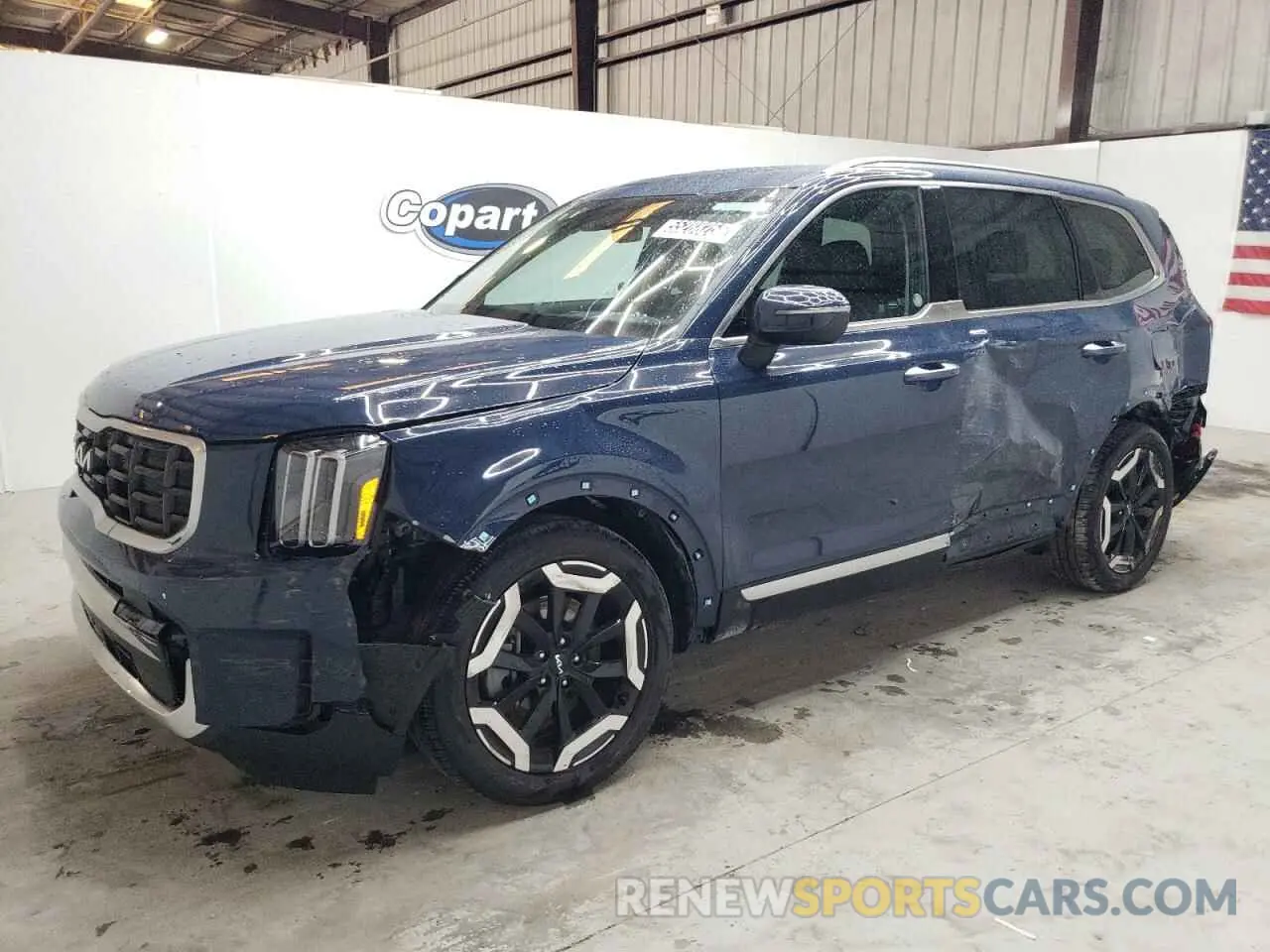 1 fotografías del automóvil dañado 5XYP6DGC3SG587098 KIA TELLURIDE 2025
