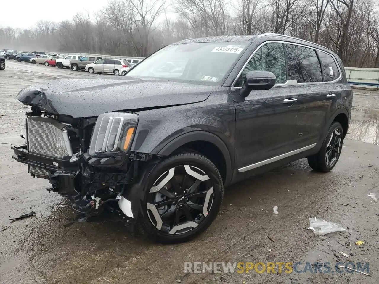 1 fotografías del automóvil dañado 5XYP6DGC4SG600490 KIA TELLURIDE 2025