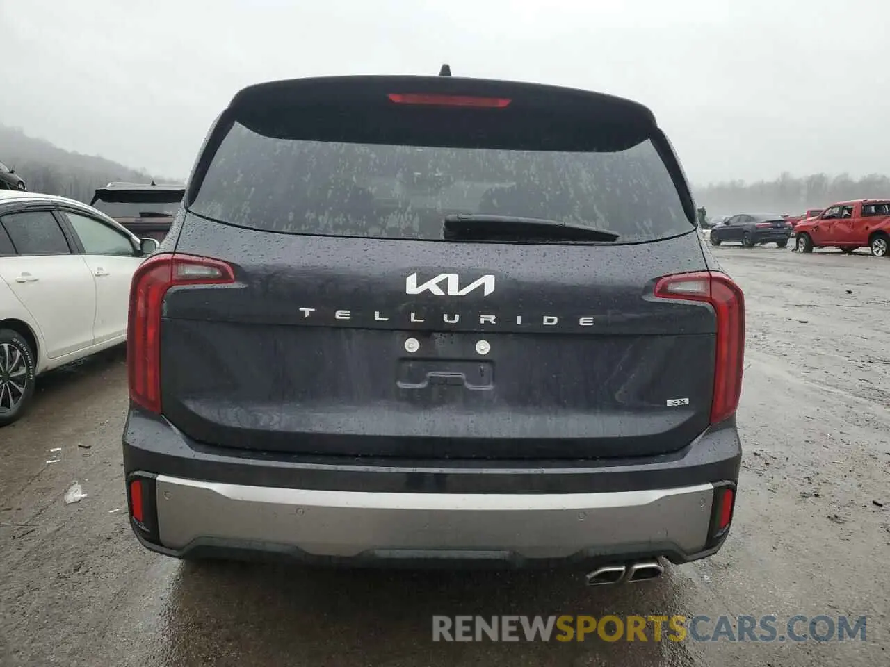 6 fotografías del automóvil dañado 5XYP6DGC4SG600490 KIA TELLURIDE 2025