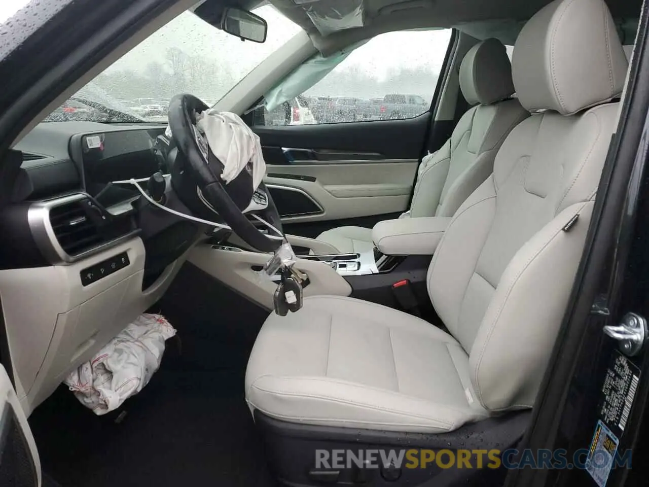 7 fotografías del automóvil dañado 5XYP6DGC4SG600490 KIA TELLURIDE 2025