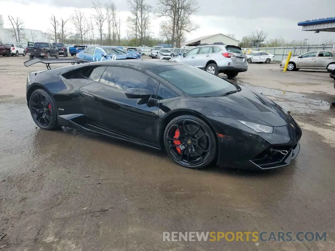 4 fotografías del automóvil dañado ZHWUC1ZF0KLA11341 LAMBORGHINI ALL MODELS 2019