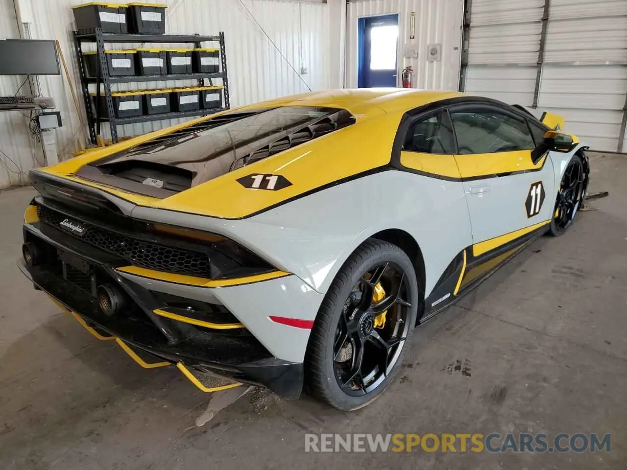 4 fotografías del automóvil dañado ZHWUF4ZF0LLA15089 LAMBORGHINI ALL MODELS 2020