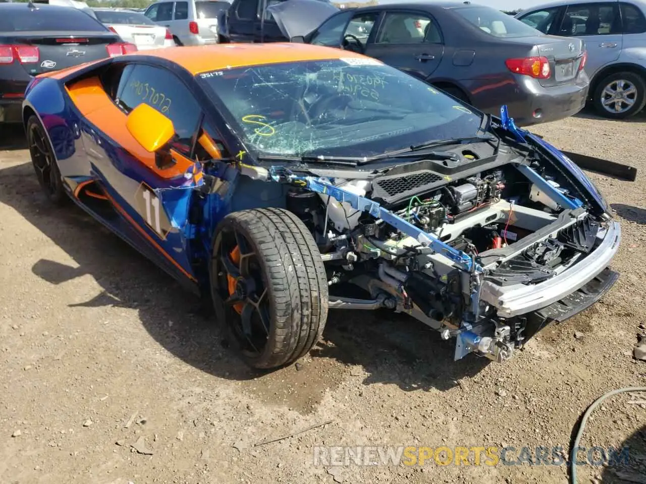1 fotografías del automóvil dañado ZHWUF4ZF1LLA15764 LAMBORGHINI ALL MODELS 2020