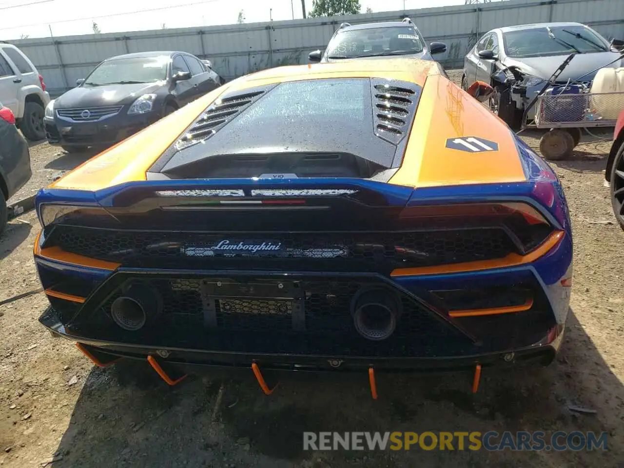 6 fotografías del automóvil dañado ZHWUF4ZF1LLA15764 LAMBORGHINI ALL MODELS 2020