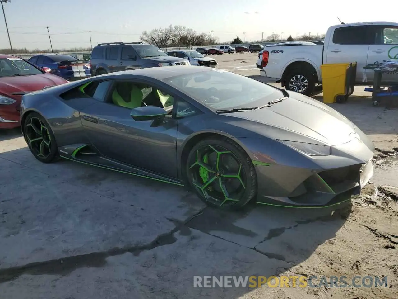 4 fotografías del automóvil dañado ZHWUF4ZF5LLA13239 LAMBORGHINI ALL MODELS 2020