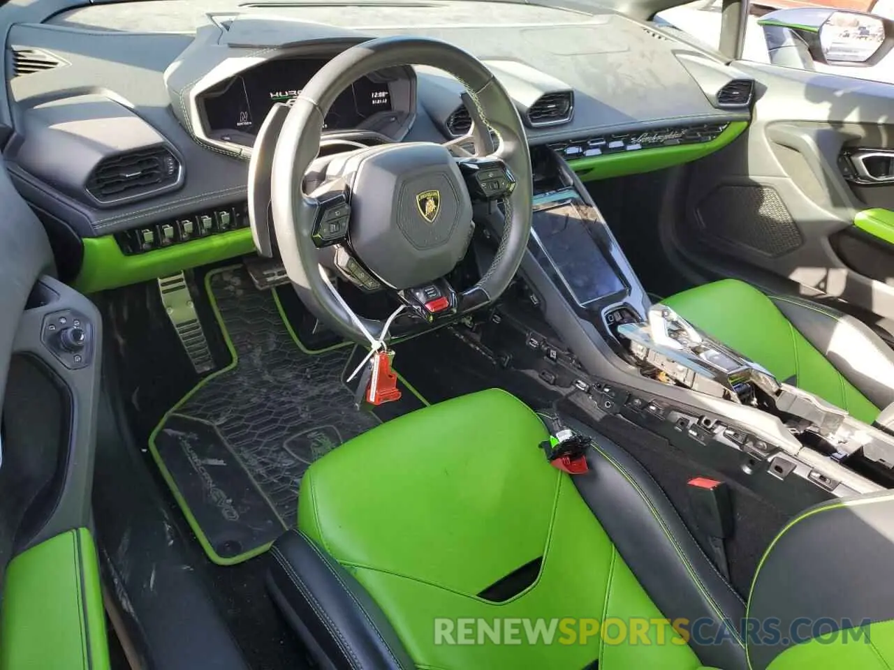 8 fotografías del automóvil dañado ZHWUF4ZF5LLA13239 LAMBORGHINI ALL MODELS 2020