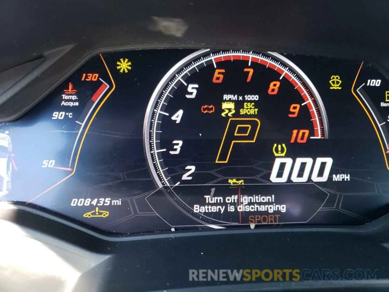 8 fotografías del automóvil dañado ZHWUF4ZFXLLA12782 LAMBORGHINI ALL MODELS 2020