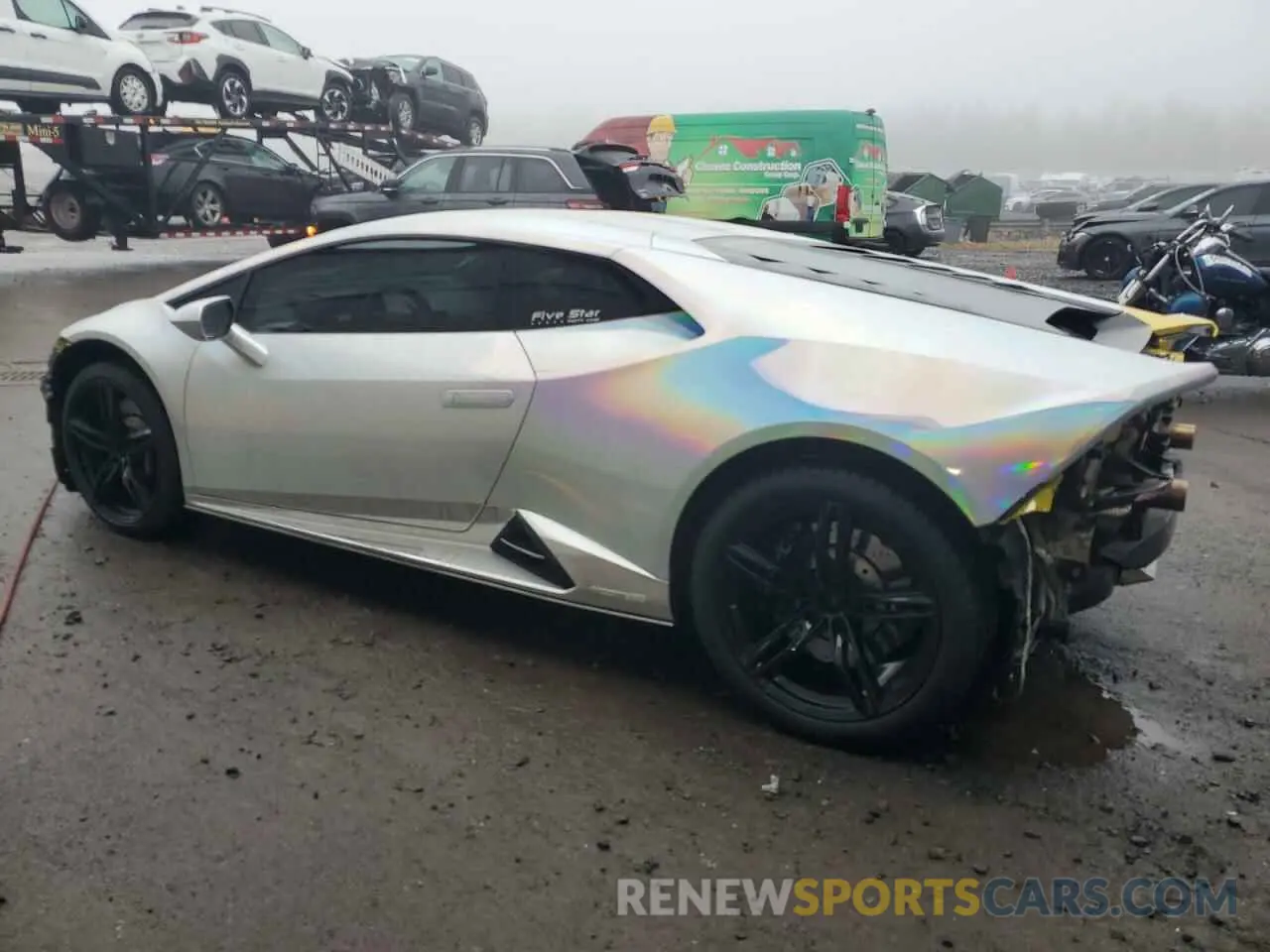 2 fotografías del automóvil dañado ZHWUF5ZF6LLA14566 LAMBORGHINI ALL MODELS 2020