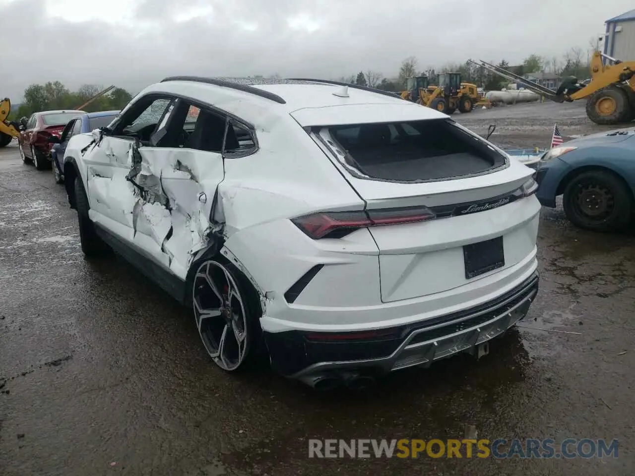 3 fotografías del automóvil dañado ZPBUA1ZL0LLA06555 LAMBORGHINI ALL MODELS 2020