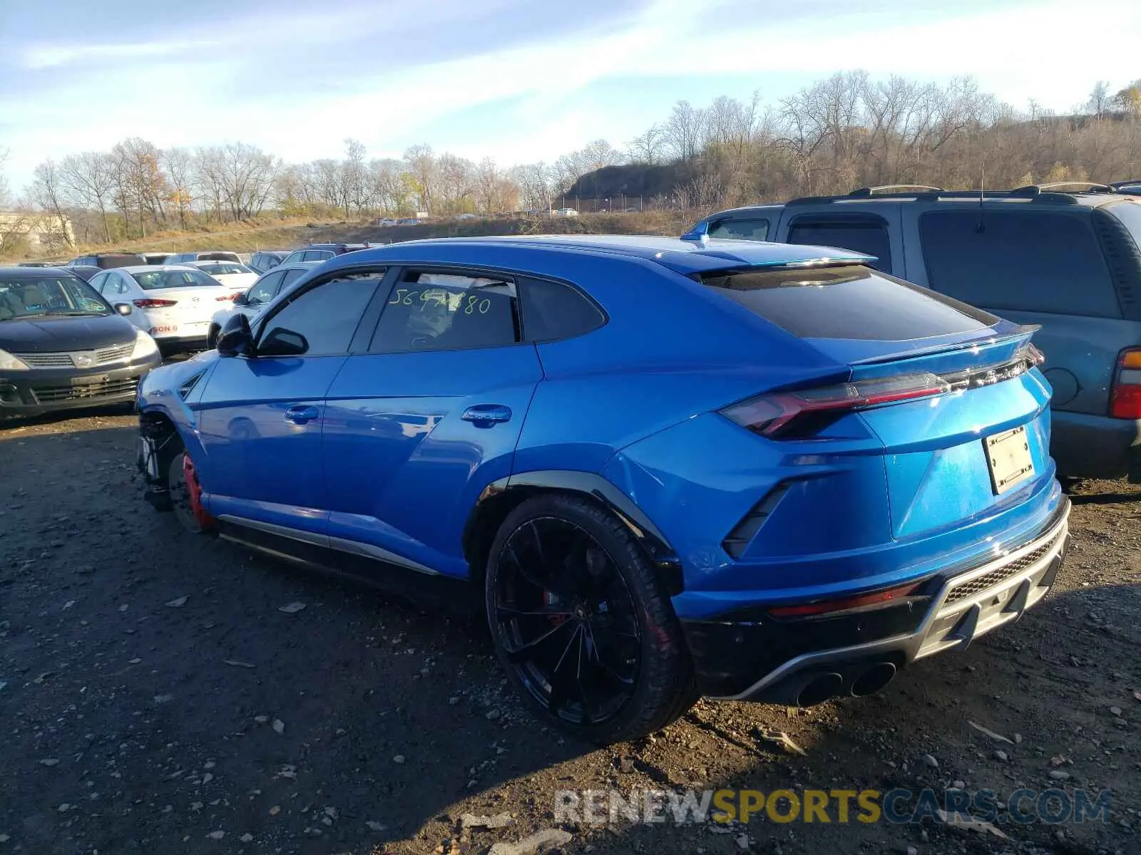 3 fotografías del automóvil dañado ZPBUA1ZL4LLA09149 LAMBORGHINI ALL MODELS 2020