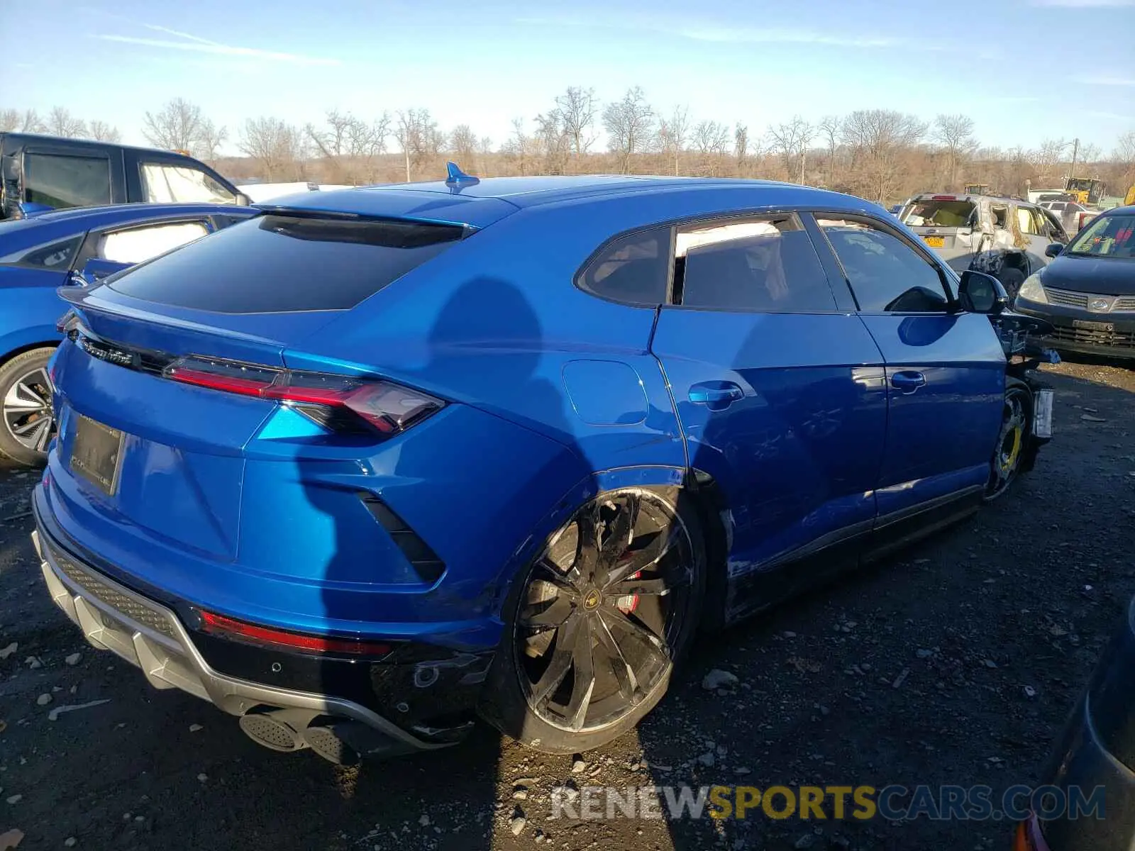4 fotografías del automóvil dañado ZPBUA1ZL4LLA09149 LAMBORGHINI ALL MODELS 2020