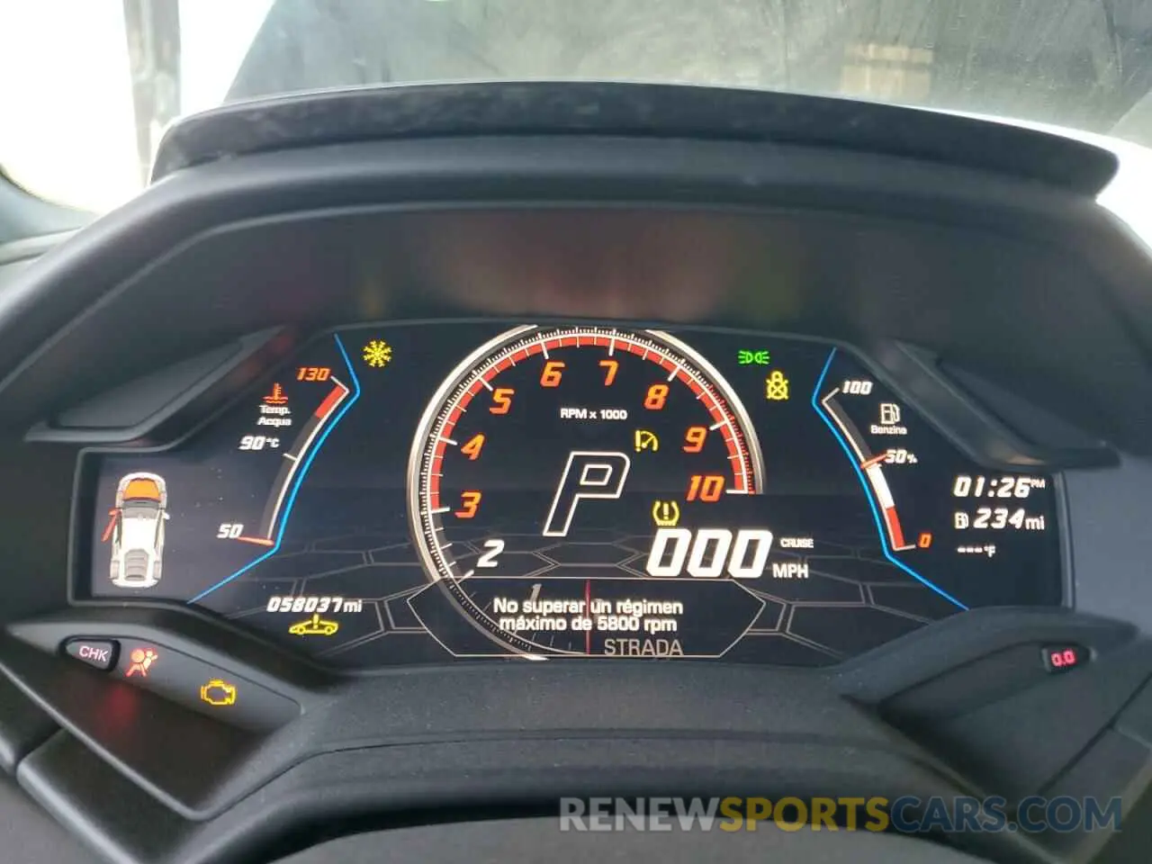 9 fotografías del automóvil dañado ZHWUF5ZF0MLA15889 LAMBORGHINI ALL MODELS 2021