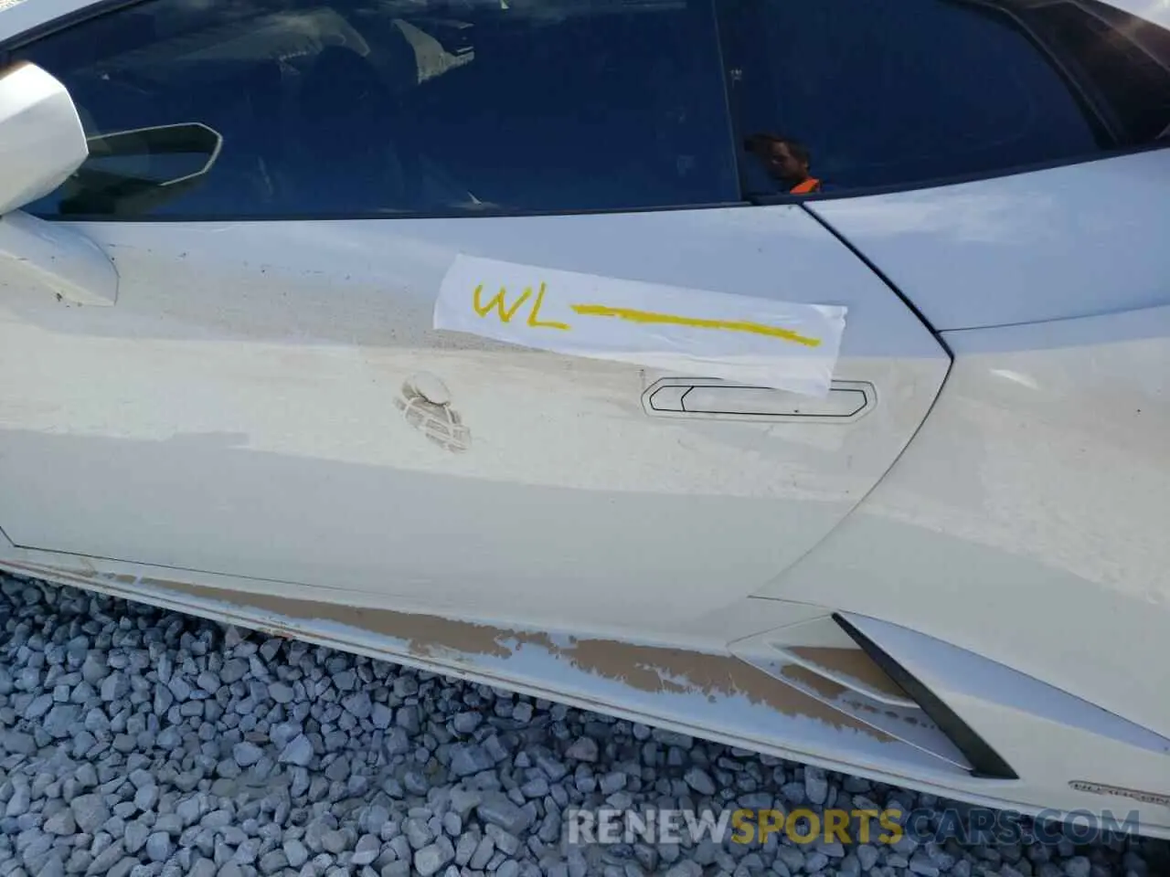 11 fotografías del automóvil dañado ZHWUF5ZF6MLA16836 LAMBORGHINI ALL MODELS 2021