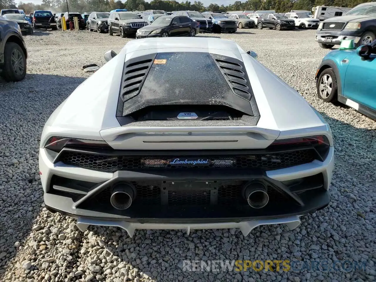 5 fotografías del automóvil dañado ZHWUF5ZF6MLA16836 LAMBORGHINI ALL MODELS 2021