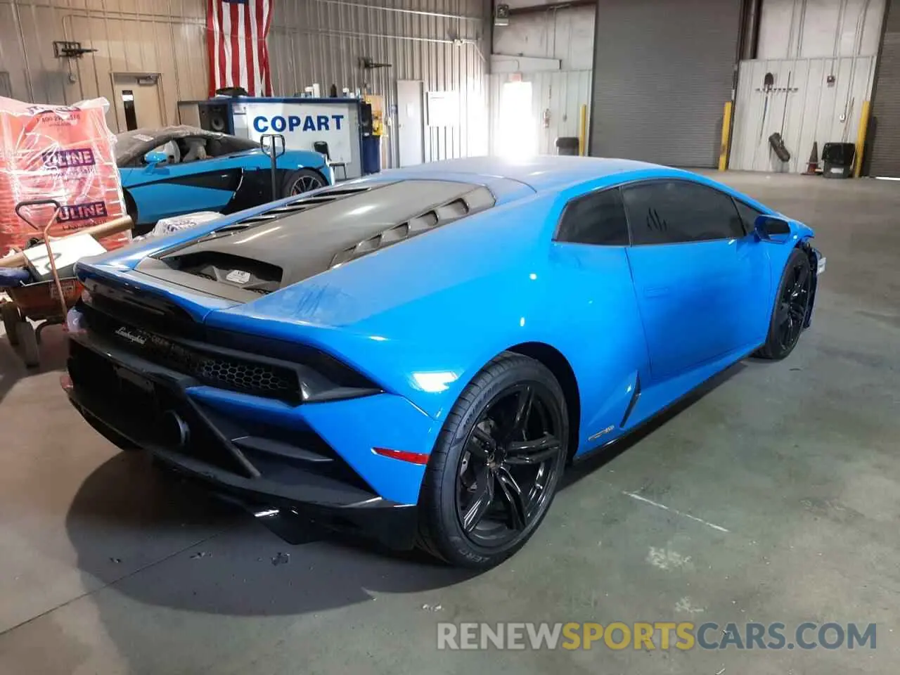 4 fotografías del automóvil dañado ZHWUF5ZF7MLA15940 LAMBORGHINI ALL MODELS 2021