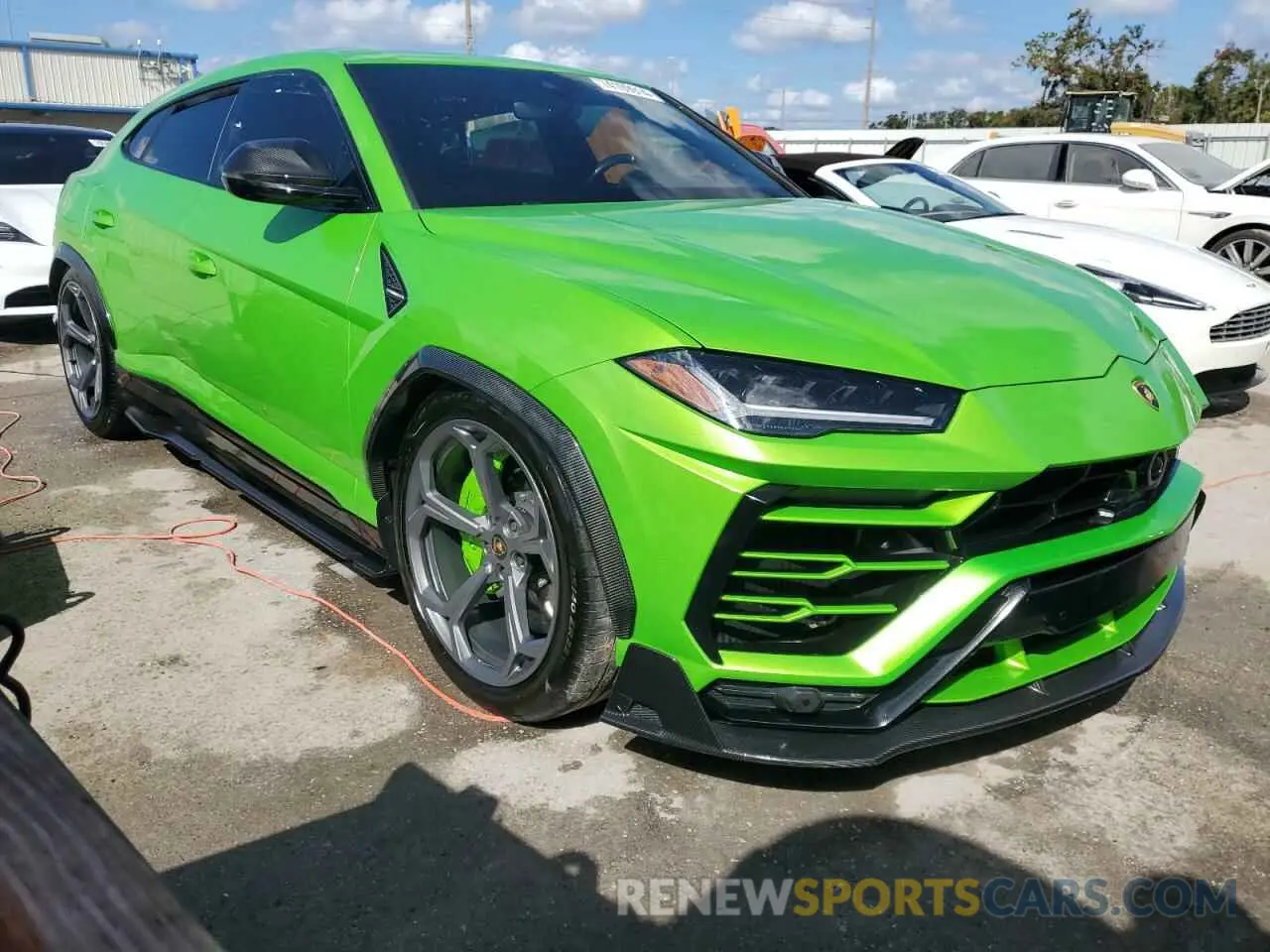 4 fotografías del automóvil dañado ZPBUA1ZL6MLA14421 LAMBORGHINI ALL MODELS 2021