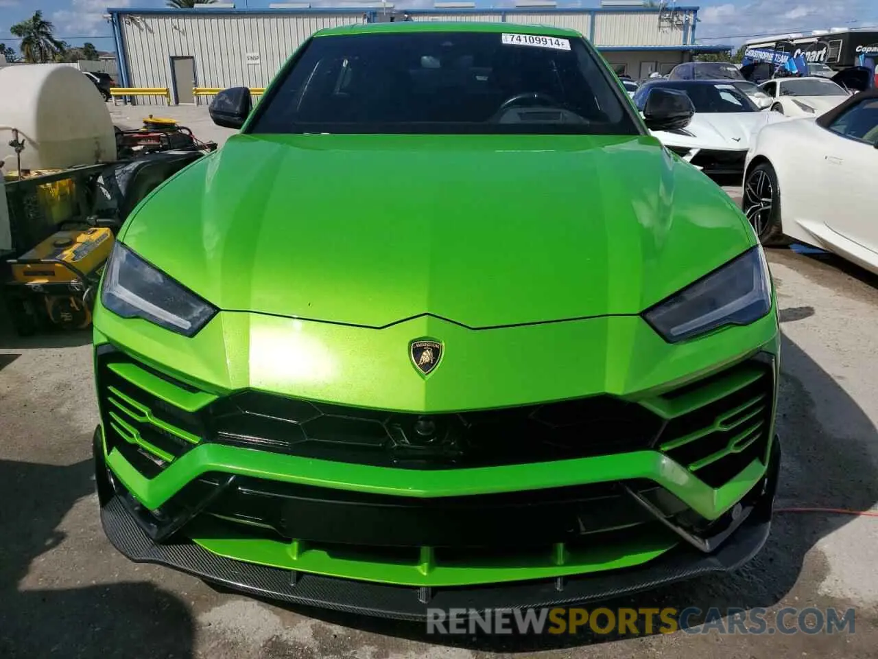 5 fotografías del automóvil dañado ZPBUA1ZL6MLA14421 LAMBORGHINI ALL MODELS 2021