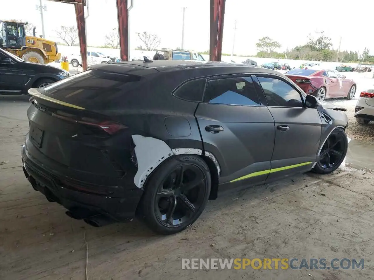 3 fotografías del automóvil dañado ZPBUA1ZL8MLA13299 LAMBORGHINI ALL MODELS 2021